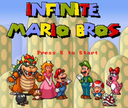 HTML5 Mario