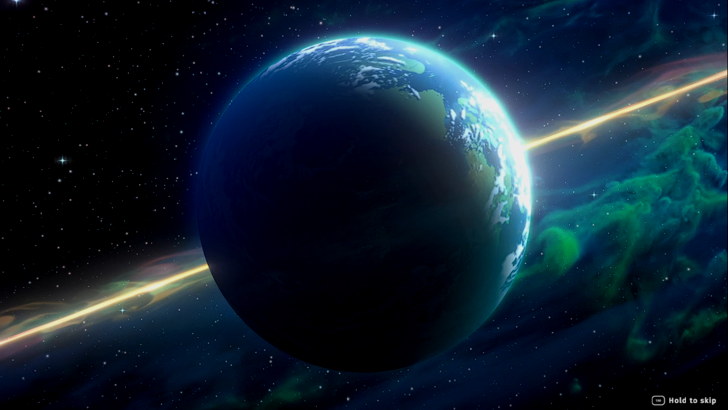 echoes of mystralia planet from space