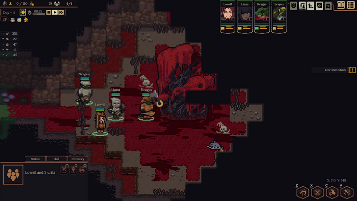 dungeon settlers bloodwood encounter